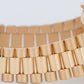 PAPERS Rolex Day-Date President 36mm Ivory Pyramid Yellow Gold Watch 18238 BOX