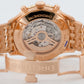 Breitling Navitimer B01 Chronograph SILVER 18K Rose Gold RB0137 46mm Watch BOX