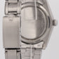VINTAGE Rolex Oysterdate Precision BLACK Stainless Steel Oyster 34mm Watch 6694