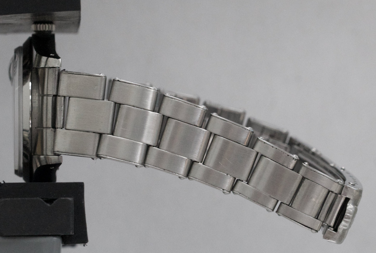 VINTAGE Rolex Oysterdate Precision BLACK Stainless Steel Oyster 34mm Watch 6694