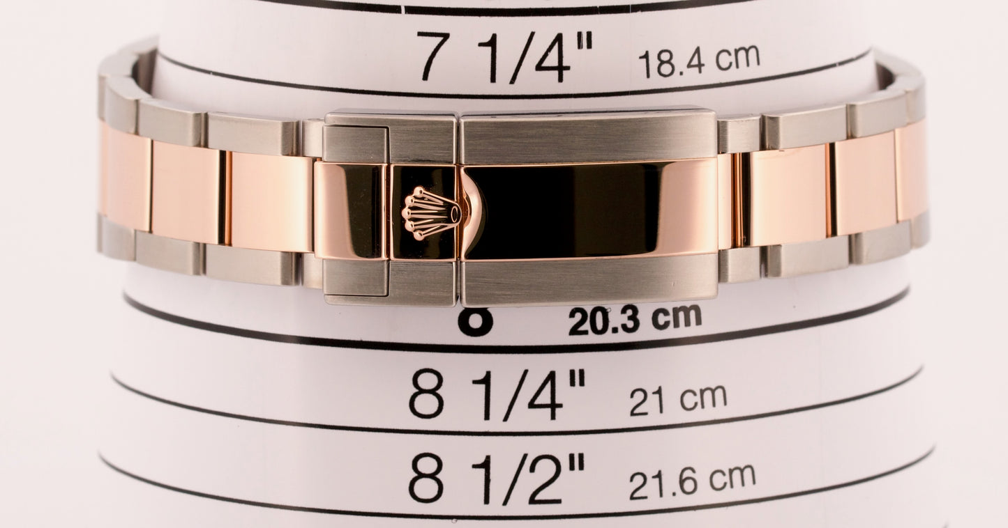 2017 PAPERS Rolex Yacht-Master II NEW HANDS Steel 18K Rose Gold 44mm 116681 BOX