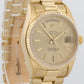 Rolex Day-Date President TIFFANY CHAMPAGNE TAPESTRY 36mm 18K Yellow Gold 18038