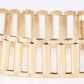 VINTAGE Tiffany & Co 14k Yellow Gold 49.3gr Champagne 20mm Cylinder Link Watch