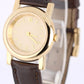 BVLGARI Bvlgari Anfiteatro 18kYellow Gold Cream 26mm AT26GL Quartz Leather Watch