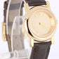 BVLGARI Bvlgari Anfiteatro 18kYellow Gold Cream 26mm AT26GL Quartz Leather Watch