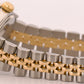 Ladies Rolex DateJust 26mm MOP DIAMOND BEZEL 18K Gold Steel JUBILEE 69173 BOX
