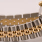 Ladies Rolex DateJust 26mm MOP DIAMOND BEZEL 18K Gold Steel JUBILEE 69173 BOX