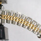 Ladies Rolex DateJust 26mm MOP DIAMOND BEZEL 18K Gold Steel JUBILEE 69173 BOX