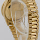 Rolex DateJust President CHAMPAGNE LINEN 18K Yellow Gold DIAMOND 26mm 69178