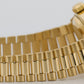 Rolex DateJust President CHAMPAGNE LINEN 18K Yellow Gold DIAMOND 26mm 69178