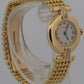 Ladies Cartier Colisee IVORY ROMAN 24mm 18K Yellow Gold DIAMOND Quartz 8057911