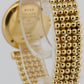 Ladies Cartier Colisee IVORY ROMAN 24mm 18K Yellow Gold DIAMOND Quartz 8057911