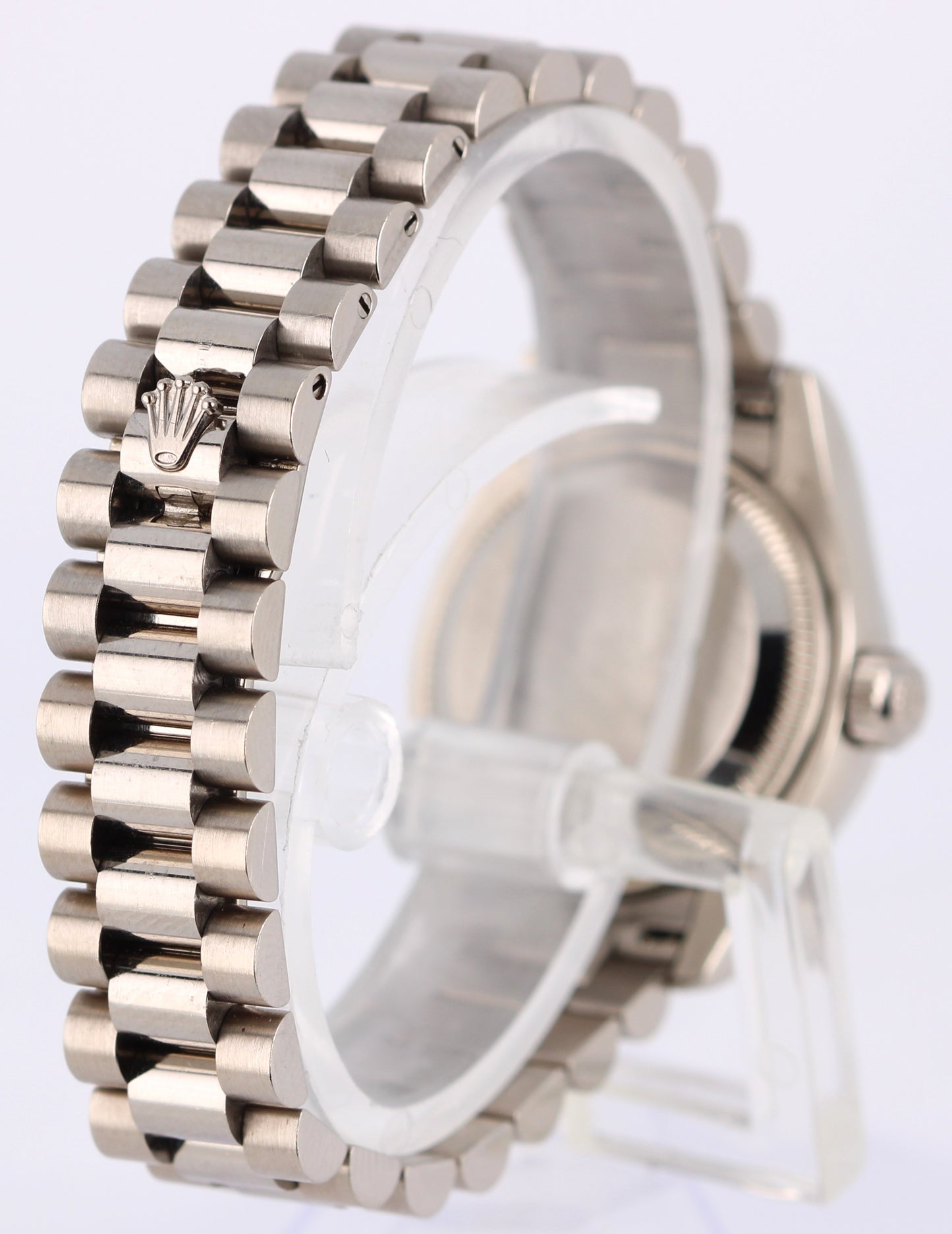 Rolex DateJust PAPERS President 18k Mother of Pearl DIAMOND 179179 Watch BOX