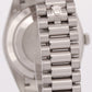 PAPERS Rolex Day-Date President SILVER QUADRANT ROMAN 18K Gold 40mm 228239 BOX