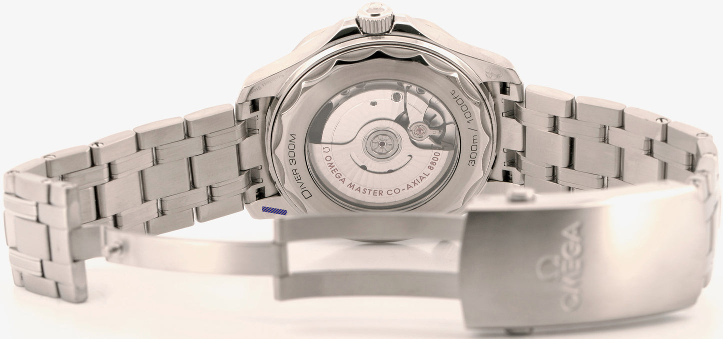 Omega Seamaster Diver 300M 42mm WHITE WAVE Steel 210.30.42.20.04.001 Watch BOX