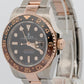 Rolex GMT-Master II ROOT BEER Brown Black 18K Rose Gold 40mm 126711 CHNR Watch