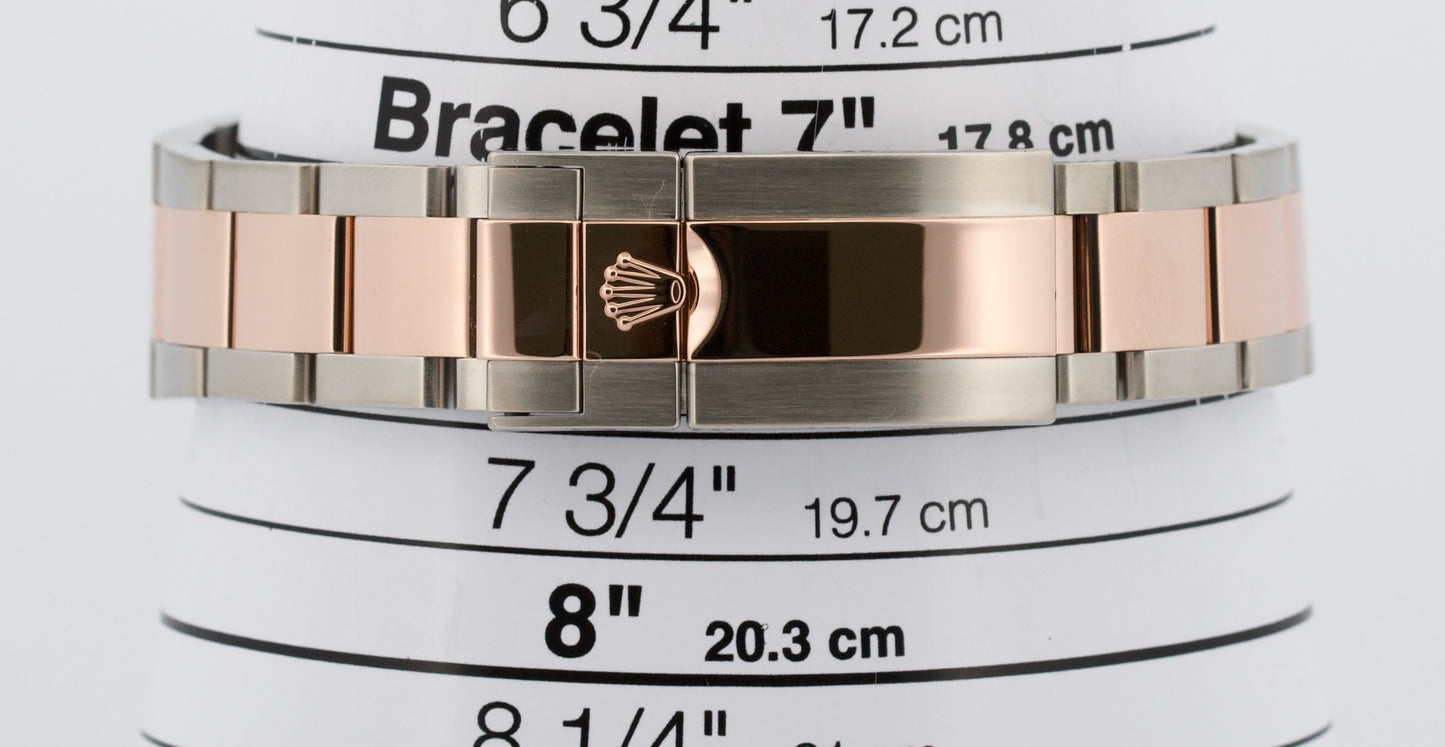 Rolex GMT-Master II ROOT BEER Brown Black 18K Rose Gold 40mm 126711 CHNR Watch