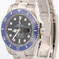 Rolex Submariner Date 41 BLUEBERRY 18K White Gold BLUE Ceramic 126619 LB BOX