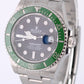 Rolex Submariner Date STARBUCK Stainless Steel Green Black 41mm 126610LV Watch