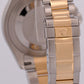 MINT Rolex Yacht-Master 40mm BLUE 18K Two-Tone 18K Yellow Gold Steel 16623 Watch