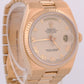 VINTAGE Rolex OysterQuartz Day-Date CREAM ROMAN 36mm 18K Yellow Gold Watch 19018
