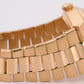 VINTAGE Rolex OysterQuartz Day-Date CREAM ROMAN 36mm 18K Yellow Gold Watch 19018