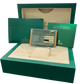 NEW STICKERED NOS PAPERS Rolex Submariner HULK Green 40mm 116610 LV Watch BOX