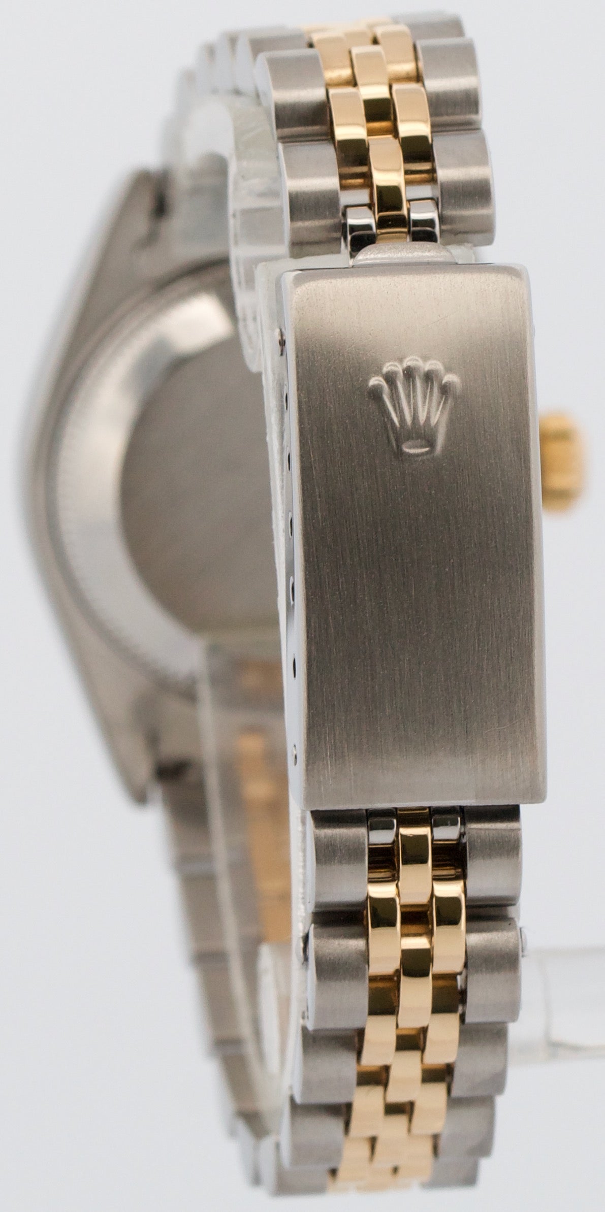 PAPERS Ladies Rolex DateJust SILVER 18K Gold RSC Steel 26mm JUBILEE 79173 BOX