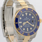 2023 PAPERS Rolex Submariner Date BLUE 41mm Ceramic 18K Gold Steel 126613 LB BOX