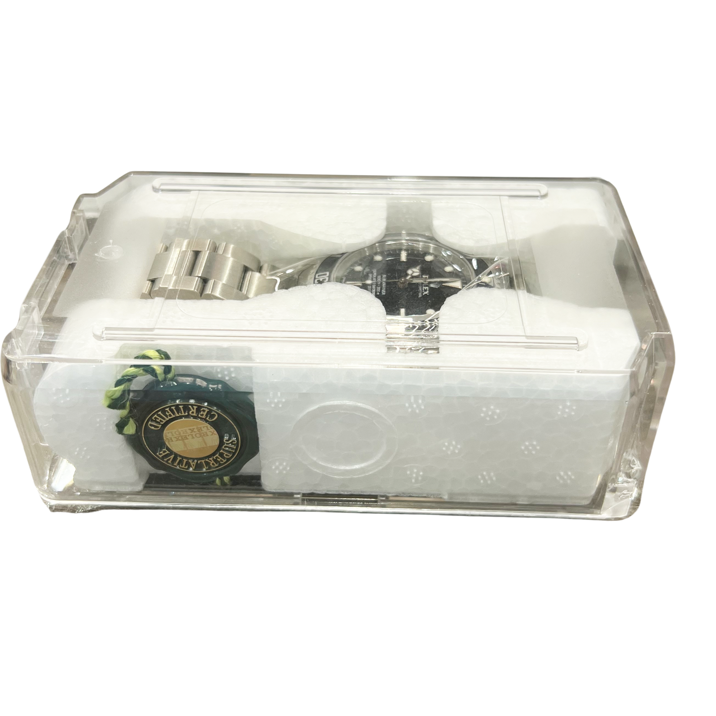 NEW 2023 PAPERS NOS Rolex Submariner No-Date BLACK 40mm Watch 14060M BOX