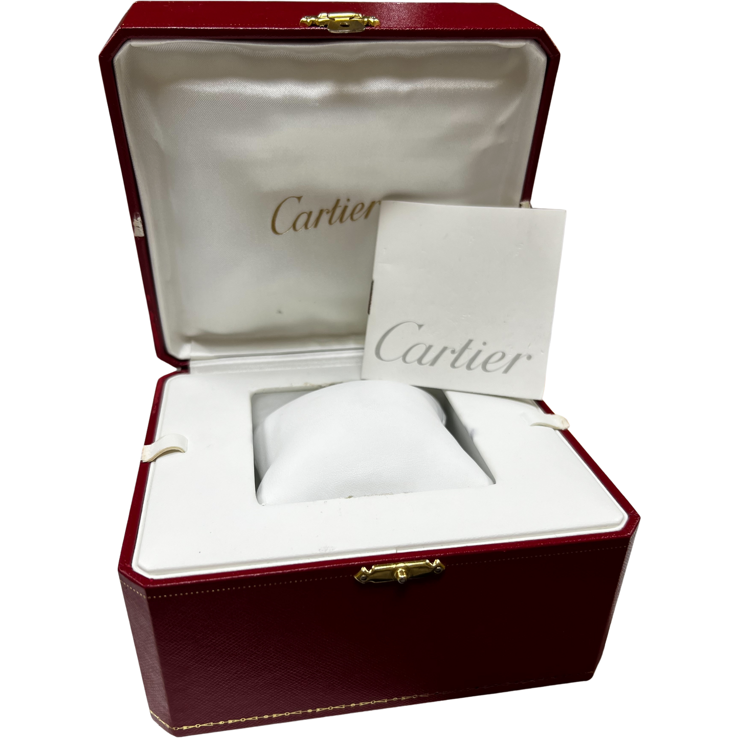 Cartier Roadster Silver Roman 44mm Steel Chronograph Watch 3405 / W6206019 BOX