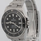 Rolex Submariner No-Date BLACK Stainless Steel 41mm 124060 LN Dive Watch