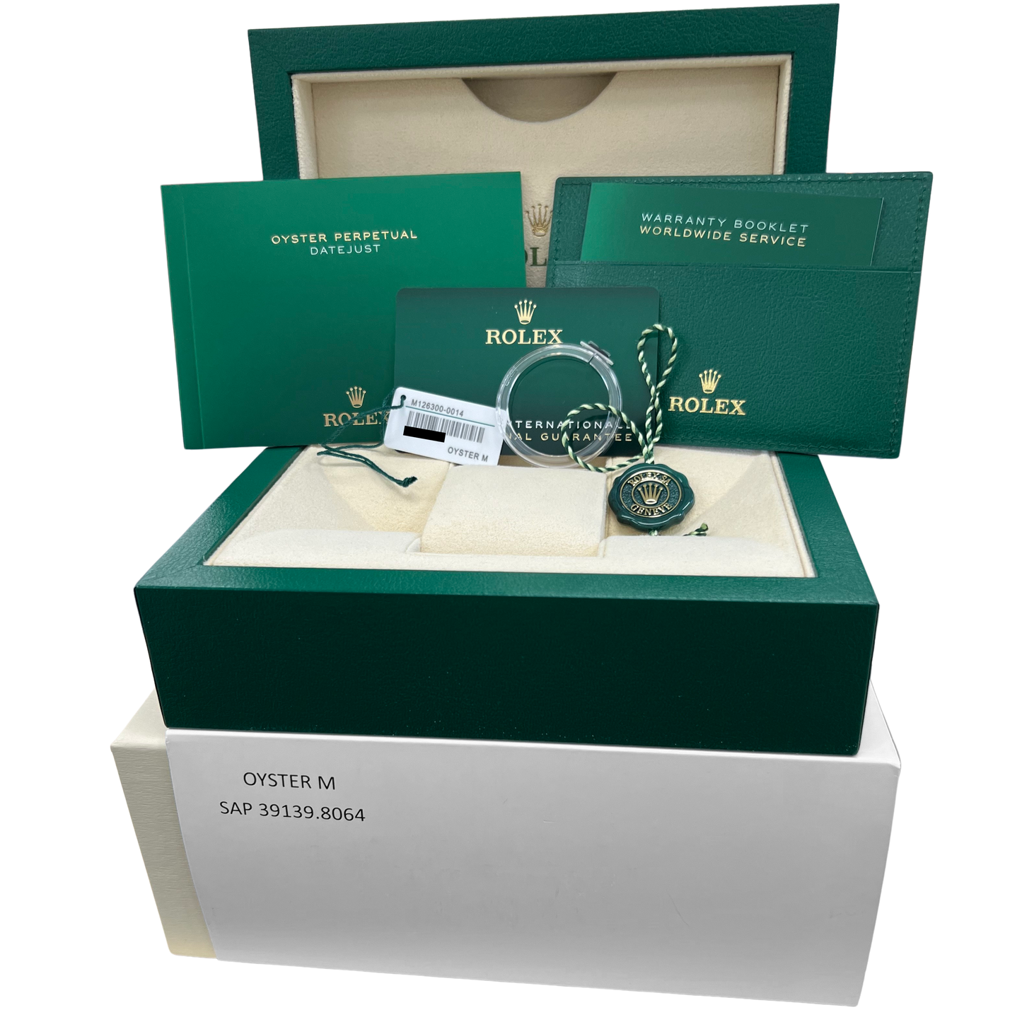 2025 PAPERS Rolex DateJust WIMBLEDON Rhodium Steel 41mm JUBILEE Watch 126300 BOX