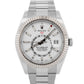 2019 PAPERS Rolex Sky-Dweller WHITE Stainless Steel 42mm 326934 Watch BOX