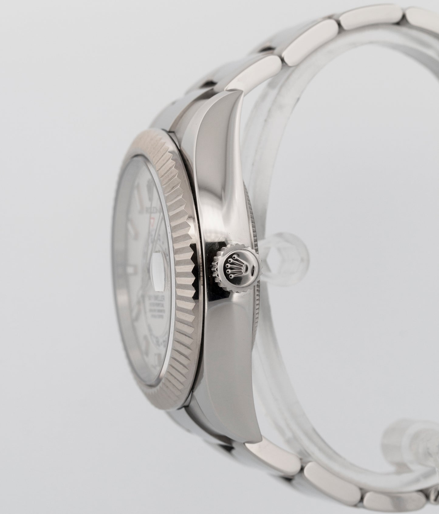 2019 PAPERS Rolex Sky-Dweller WHITE Stainless Steel 42mm 326934 Watch BOX