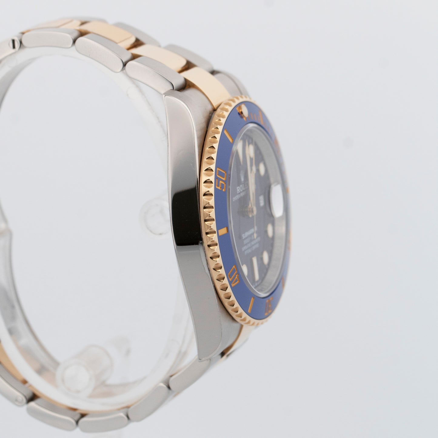 2022 PAPERS Rolex Submariner Date BLUE 41mm Ceramic 18K Gold Steel 126613 LB BOX