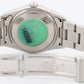 MINT UNPOL. Rolex Air-King Precision BLUE Stainless Steel 34mm Watch 14000 M