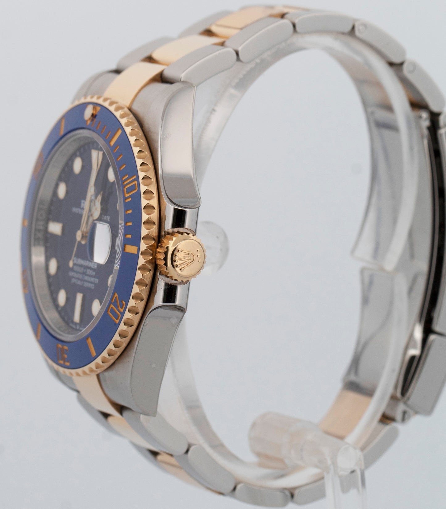 2022 PAPERS Rolex Submariner Date BLUE 41mm Ceramic 18K Gold Steel 126613 LB BOX