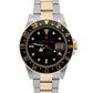 Rolex GMT-Master II BLACK DIAMOND Two-Tone Yellow Gold Steel 40mm 16753 Watch