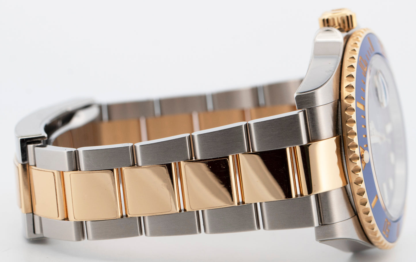 2022 PAPERS Rolex Submariner Date BLUE 41mm Ceramic 18K Gold Steel 126613 LB BOX