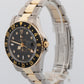 Rolex GMT-Master II BLACK DIAMOND Two-Tone Yellow Gold Steel 40mm 16753 Watch