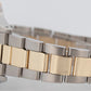 Rolex GMT-Master II BLACK DIAMOND Two-Tone Yellow Gold Steel 40mm 16753 Watch