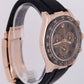 MINT PAPERS Rolex Daytona CHOCOLATE Arabic Rose Gold 116515 40mm Oysterflex BOX