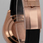 PAPERS Rolex Yacht-Master 18K EVEROSE GOLD Oysterflex 40mm Watch 116655 BOX