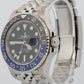 2020 PAPERS Rolex GMT-Master II BATGIRL Blue Black JUBILEE 40mm 126710 BLNR BOX