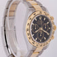 MINT PAPERS Rolex Daytona Cosmograph 40mm Black Two-Tone Gold Watch 116503 BOX