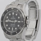 2020 PAPERS Rolex Submariner No-Date 40mm BLACK Ceramic Steel 114060 LN BOX