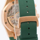 PAPERS Audemars Piguet Royal Oak Chrono GREEN 18K Rose Gold Watch 26240OR BOX
