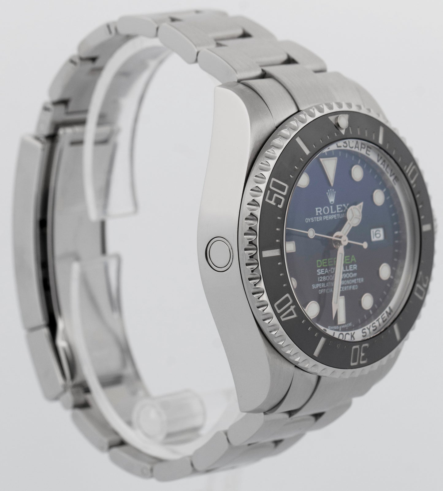 Rolex Sea-Dweller Deepsea JAMES CAMERON Blue Black Steel 116660 44mm Dive Watch