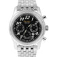 Breitling Navitimer Premier Chronograph 38mm Stainless Steel Black Watch A42035
